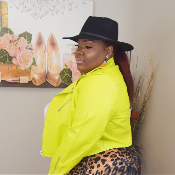 Jackets & Blazers - Lime Moto jacket